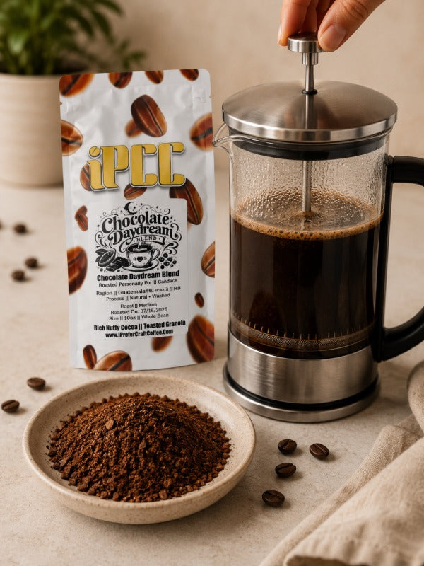 Best coffee beans for French press with coarse grind texture