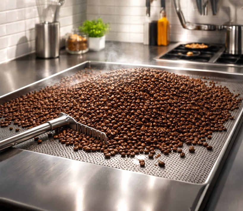 why freshly roasted coffee beans tastes better