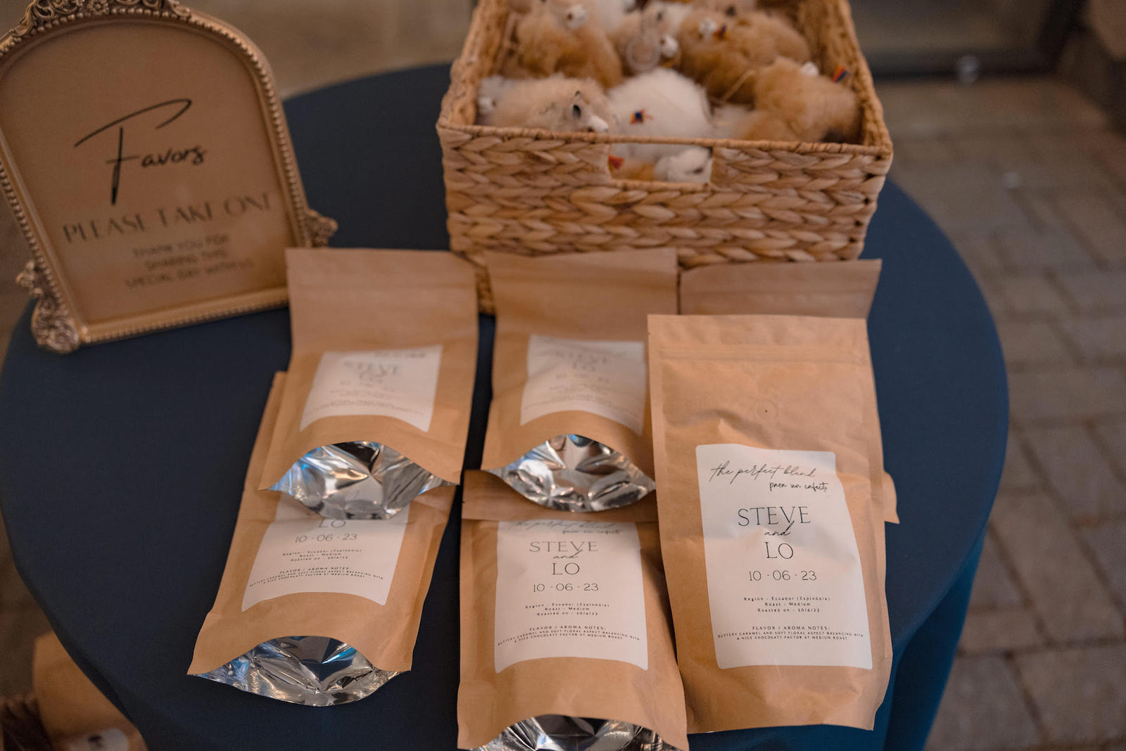 Personal Coffee Wedding Favors