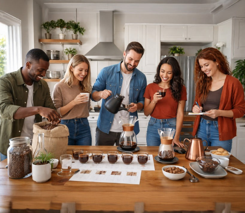 How To Host a Coffee Tasting at Home