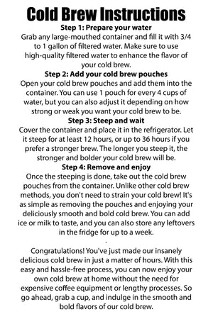 best cold brew kits online and best cold brew recipe online