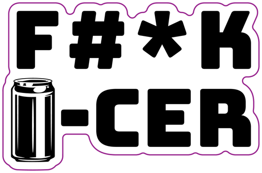 Beer Charity Stickers, Fuck Cancer Stickers, Best Craft Beer Stickers